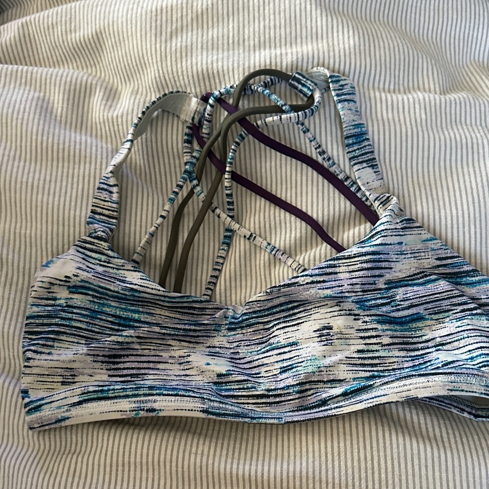 Lululemon Athletica Blue and Purple Bikini